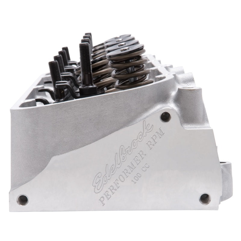 Edelbrock 60439 Cylinder Head BBC Performer RPM Oval Port 100cc Complete Single w/ Springs