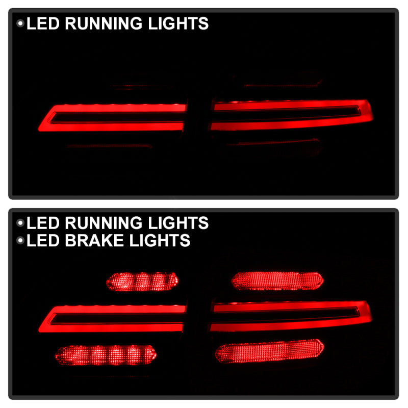 Spyder 5086853 fits Porsche 11-14 Cayenne 958 LED Tail Lights - Sequential Sign