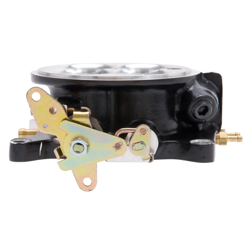 Edelbrock 3978 Throttle Body 4-Barrel 4150 Style Flange 1 75In Bores Includes Gm/DeLPHi Iac