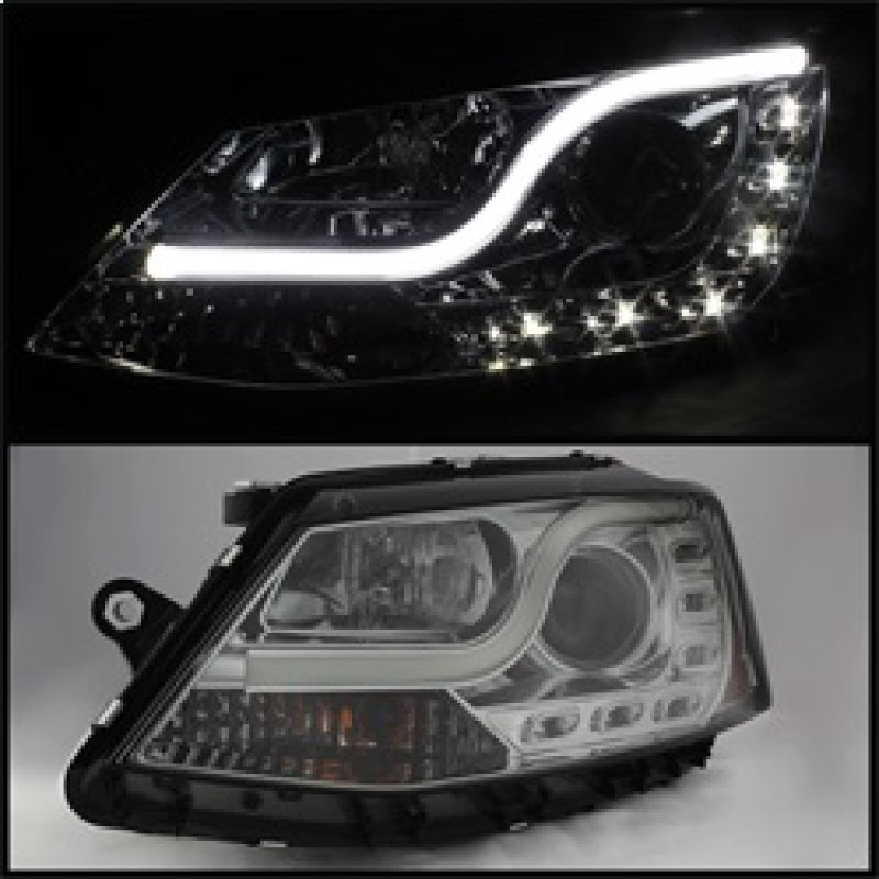 Spyder 5073655 fits Volkswagen 11-14 Jetta Projector Headlights Halogen Light T