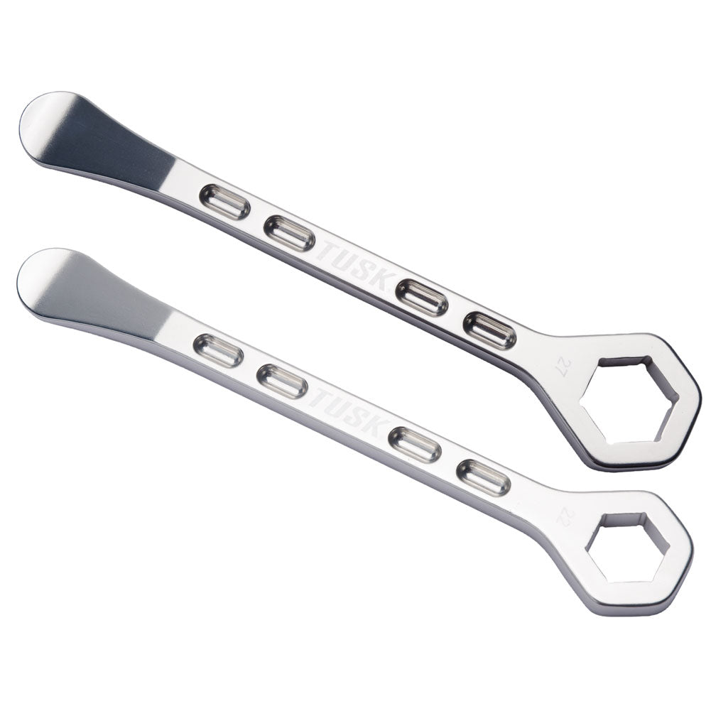 Tusk 1629570004 Aluminum Tire Iron Kit with 22mm and 27mm Axle Wrench