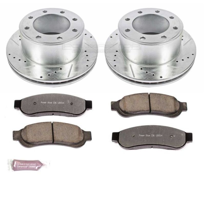 Power Stop K5578 36 10 fits Ford F-350 Super Duty Rear Z36 Truck & Tow Brake Kit