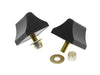 Prothane 19-1303-BL Universal Bump Stop 1-3/8 X 2 X 2-1/4 Wedge - Black