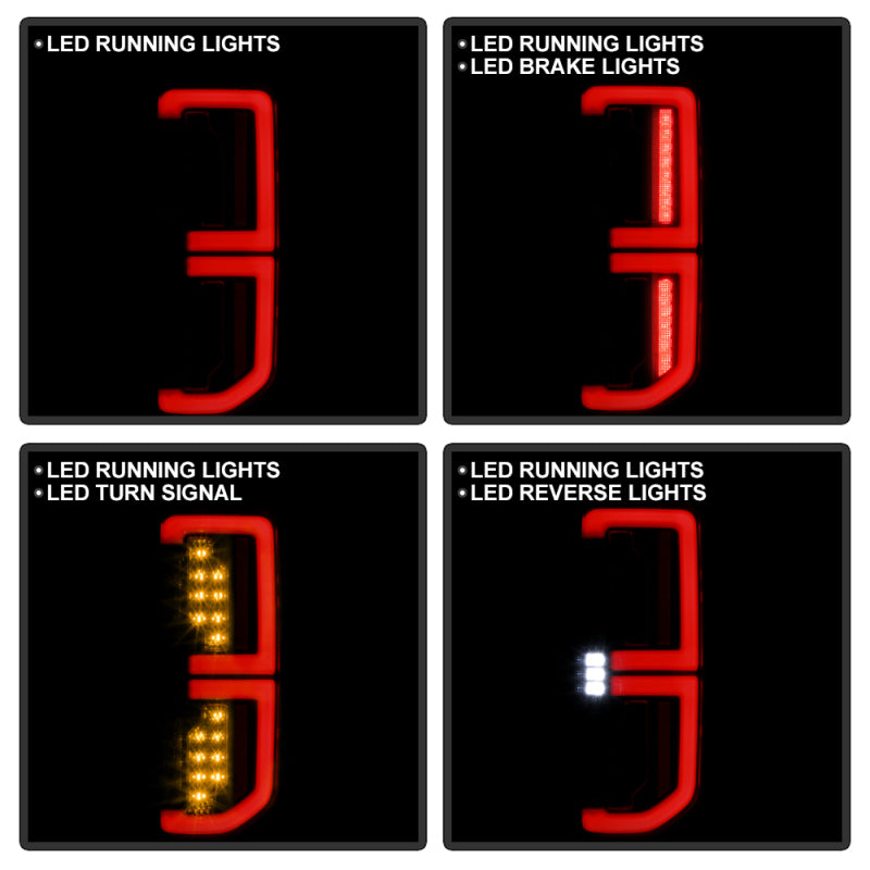 Spyder 5088765 fits Ford 21-23 Bronco (Factory LED Model Only) LED Tail Lights