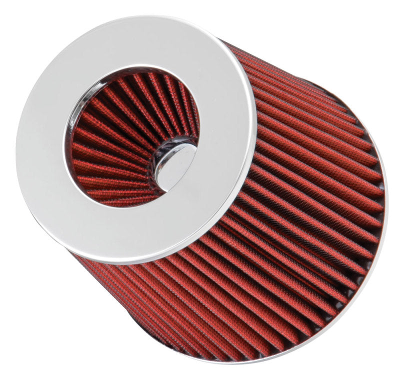 Spectre 8132 Adjustable Conical Air Filter 5-1/2in. Tall (Fits 3in. / 3-1/2in. / 4in. Tubes) - Red