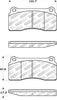 Stoptech 305.081 Street Select Brake Pads - 00-06 Jaguar XKR