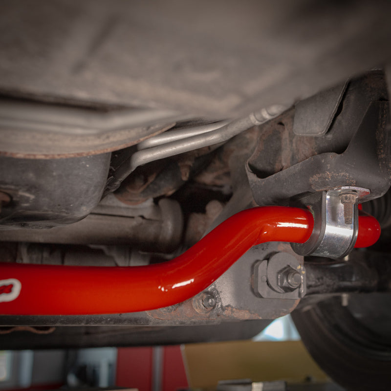 UMI Performance 6579-R 15-20 fits Ford F-150 1 1/2in Solid Front Sway Bar - Red