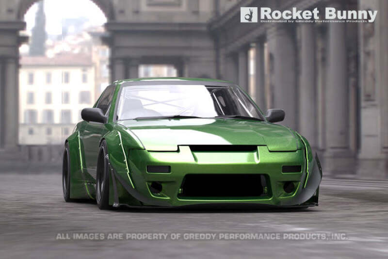 GReddy 17020380 89-93 fits Nissan 240SX Full Rocket Bunny 180/240SX Wide Body Ae