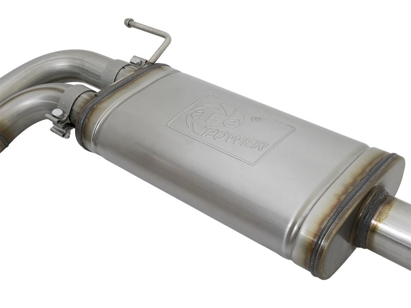AFE 49-46032-B Exhausts Cat-Back SS 16 fits Toyota Tacoma V6-3.5L w/ Black Tips