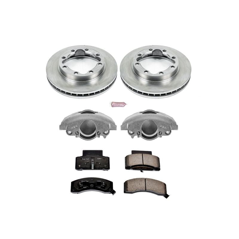 Power Stop KCOE1992 90-00 fits GMC K3500 Front Autospecialty Kit w/Cals