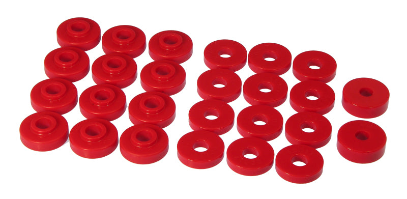 Prothane 1-108 fits Jeep 67-73ster Commando Body Mount - Red