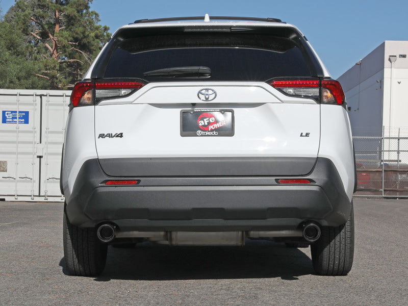 AFE 49-36053-B Takeda 19-21 fits Toyota RAV4 L4-2.5L 304SS CB Exhaust w/ Black