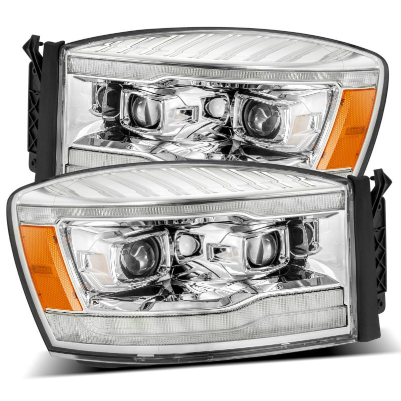AlphaRex 880531 fits Dodge 06-08 Ram 1500HD PRO-Series Projector Headlights Pla