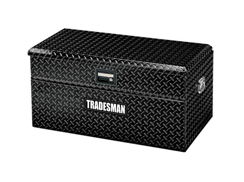 Tradesman 79456WB Aluminum Flush Mount Truck Tool Box Full/Wide (56in.) - Black