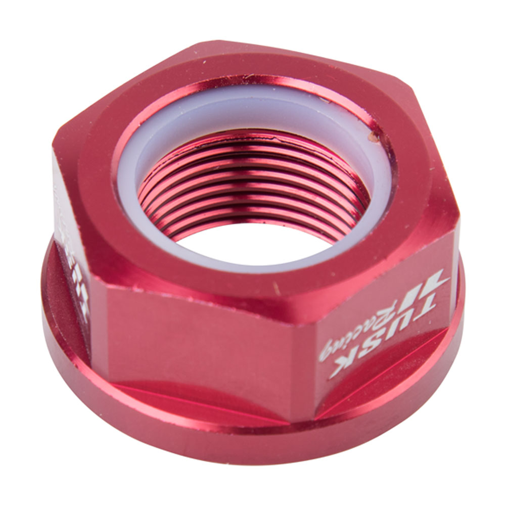 Tusk 1762530006 Nyloc Axle Nut M22 X 1.50 Red