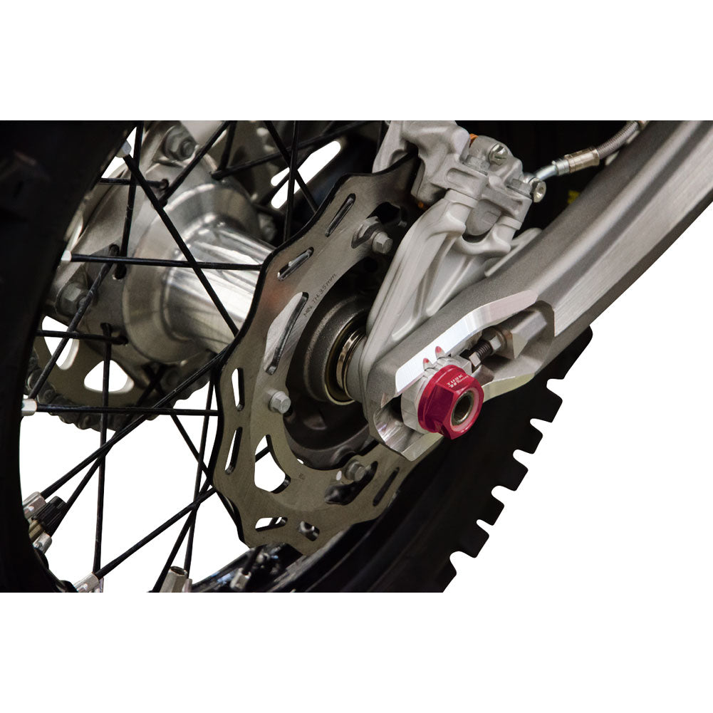 Tusk 1762530006 Nyloc Axle Nut M22 X 1.50 Red