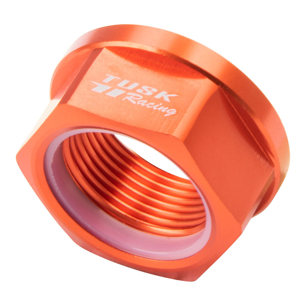 Tusk 1762530008 Nyloc Axle Nut M25 X 1.50 Orange