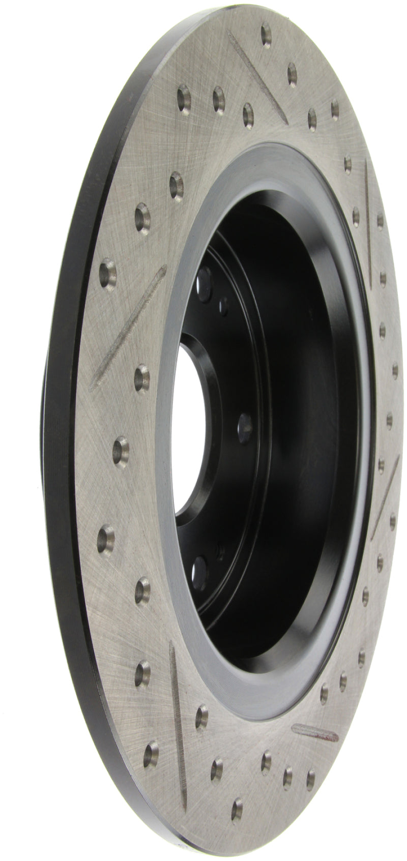 Stoptech 127.40068R 09-10 fits Acura TSX / 08-10 Honda Accord Coupe/05-10 Sedan Right Rear Slotted & Drilled Rotor