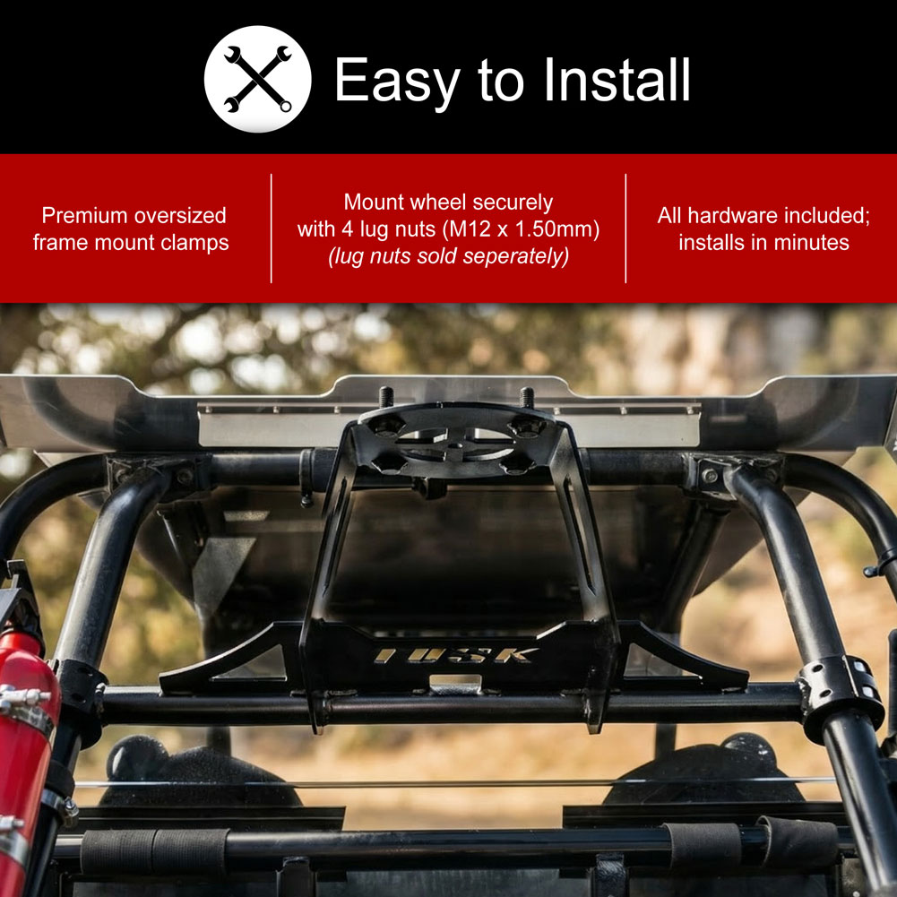 Tusk 1763940001 Spare Tire Carrier