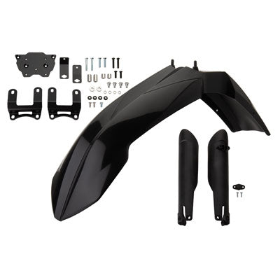 Tusk 1766940005 High Fender Kit Black