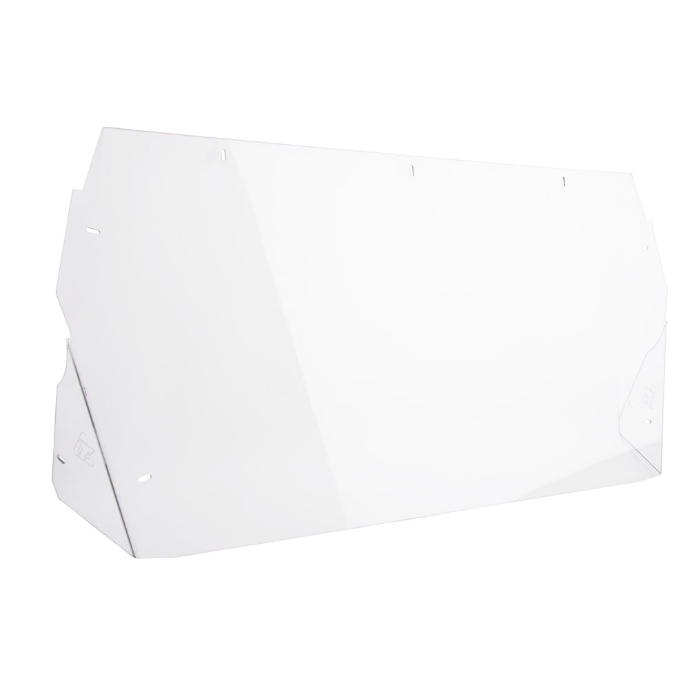 Tusk 1770390025 UTV Polycarb Rear Window Clear - Scratch Resistant