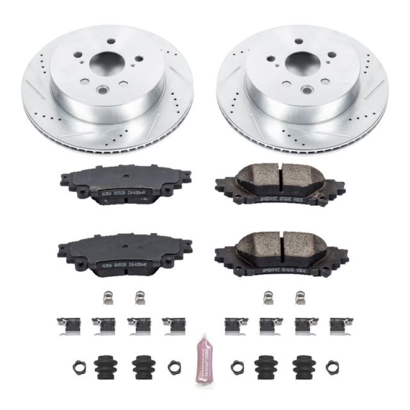 PowerStop K6928 fits Lexus 14-15 IS250 Rear Z23 Evolution Sport Brake Kit