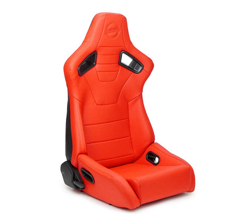 NRG RSC-750RD RSC-750RD/BK L/R Omega Reclinable Racing Seat Red with Black