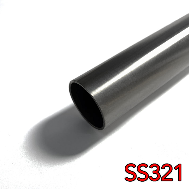 Stainless Bros 702-10246-0000 4in SS321 Straight Tube - 16GA/.065in Wall - 48in