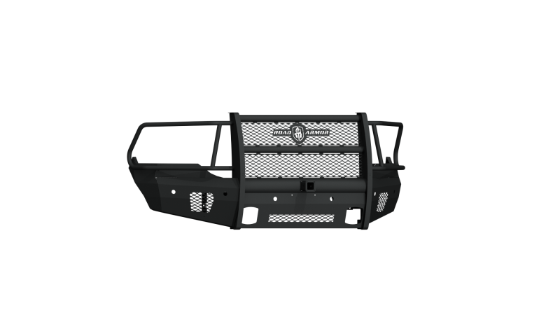 Road Armor 4131VF26B 13-18 Ram 1500 Vaquero Front Bumper Full Guard 2in Receiver - Tex Blk