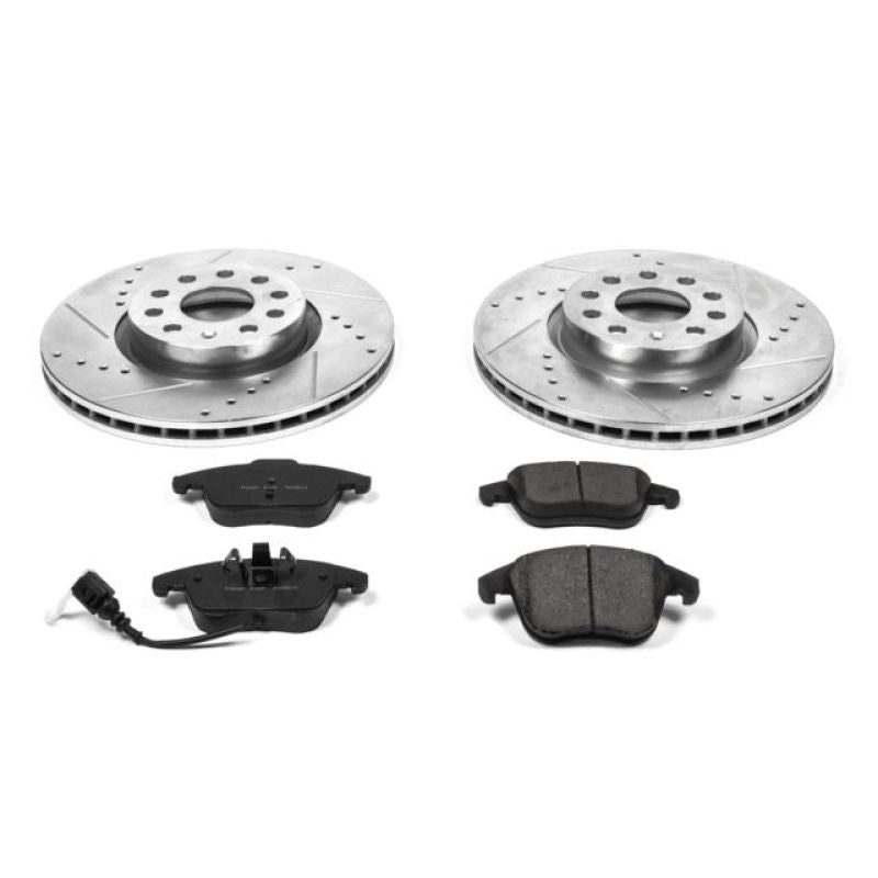 PowerStop K2963 fits Audi 15-18 Q3 Front Z23 Evolution Sport Brake Kit