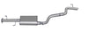 Gibson 618809 fits Toyota 07-14 FJ Cruiser Base 4.0L 2.5in Cat-Back Single Exha