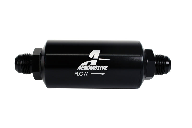 Aeromotive 12385 In-Line Filter - AN -10 size Male - 10 Micron Microglass Eleme