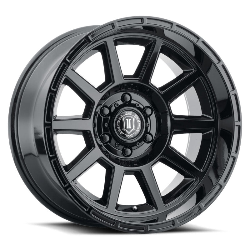 ICON 6220105545GB Recoil 20x10 5x150 -24mm Offset 4.5in BS Gloss Black Wheel