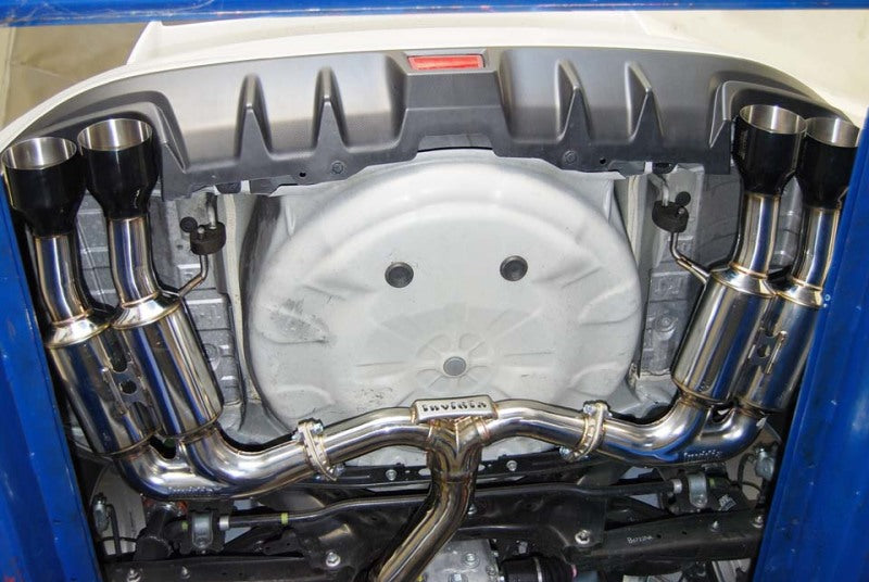 Invidia HS15STIGM4SB 2015+ fits Subaru WRX / STI Gemini/R400 Single Layer Quad B