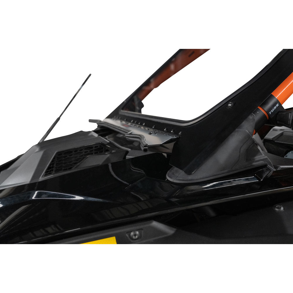 Tusk 1824330022 UTV Full Glass Windshield With Vent and 16" Windshield Wiper