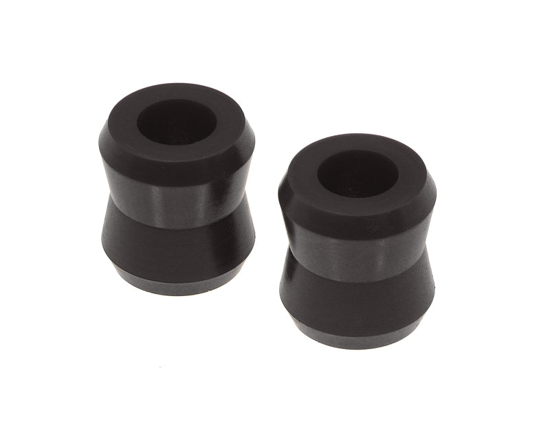 Prothane 19-906-BL Universal Shock Bushings - Large Hourglass - 3/4 ID - Black