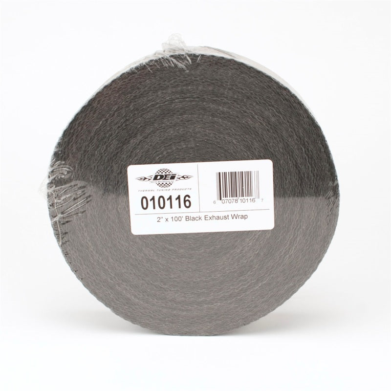 DEI 10116 Exhaust Wrap 2in x 100ft - Black
