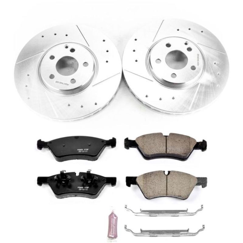 PowerStop fits Mercedes-Benz 07-09 E550 Front Z23 Evolution Sport Brake Kit