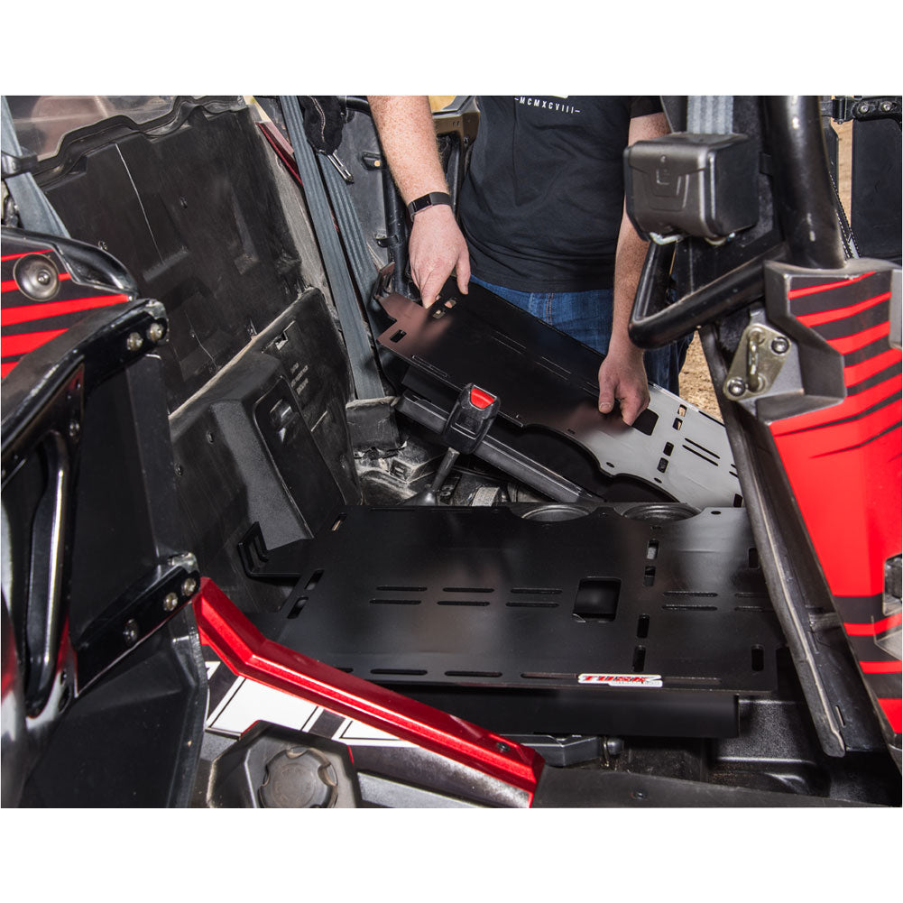 Tusk 1844700004 Seat Cargo Rack Kit Passenger Side Rear with Seat Base