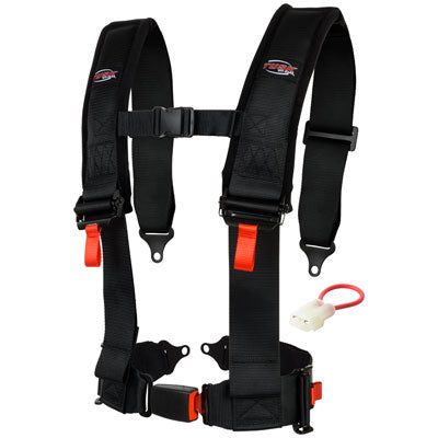 Tusk 1852480012 4 Point 3 inch H-Style Safety Harness Driver Side