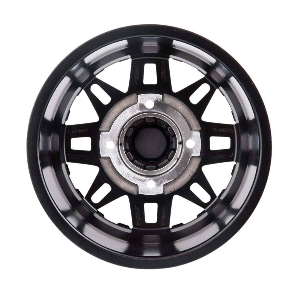 Tusk 1852790030 4/137 Teton Beadlock Wheel 15x10 5.0 + 5.0 Machined/Black
