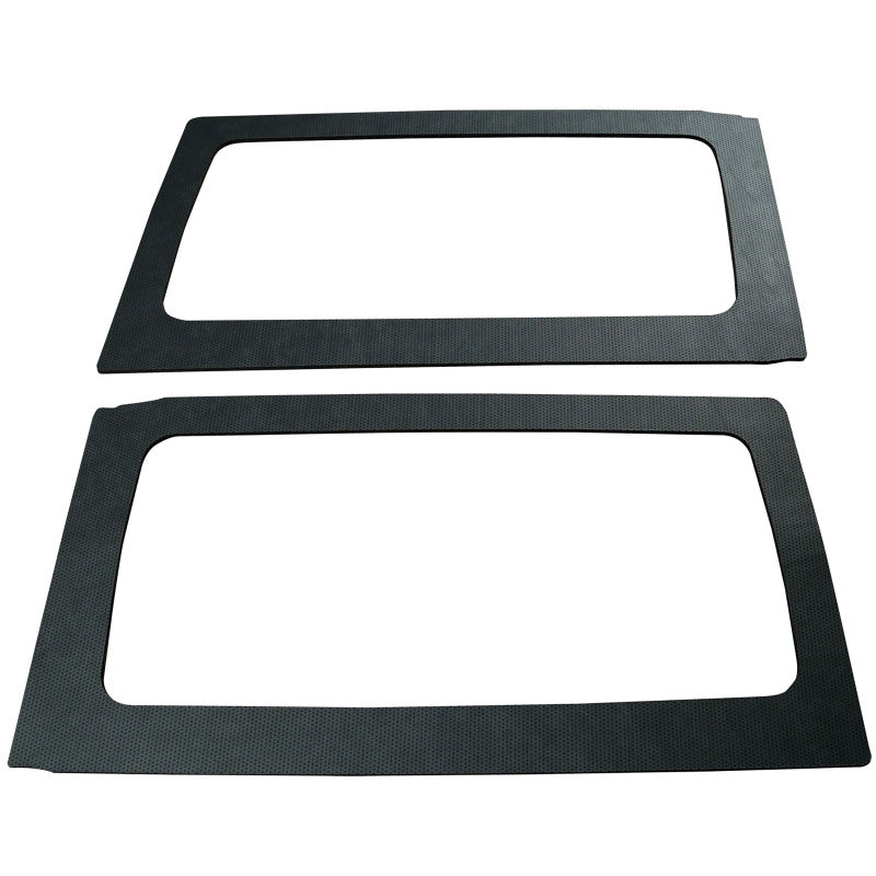 DEI 50165 fits Jeep 11-18 Wrangler JK 2-Door Boom Mat Rear Side Window Trim - 2