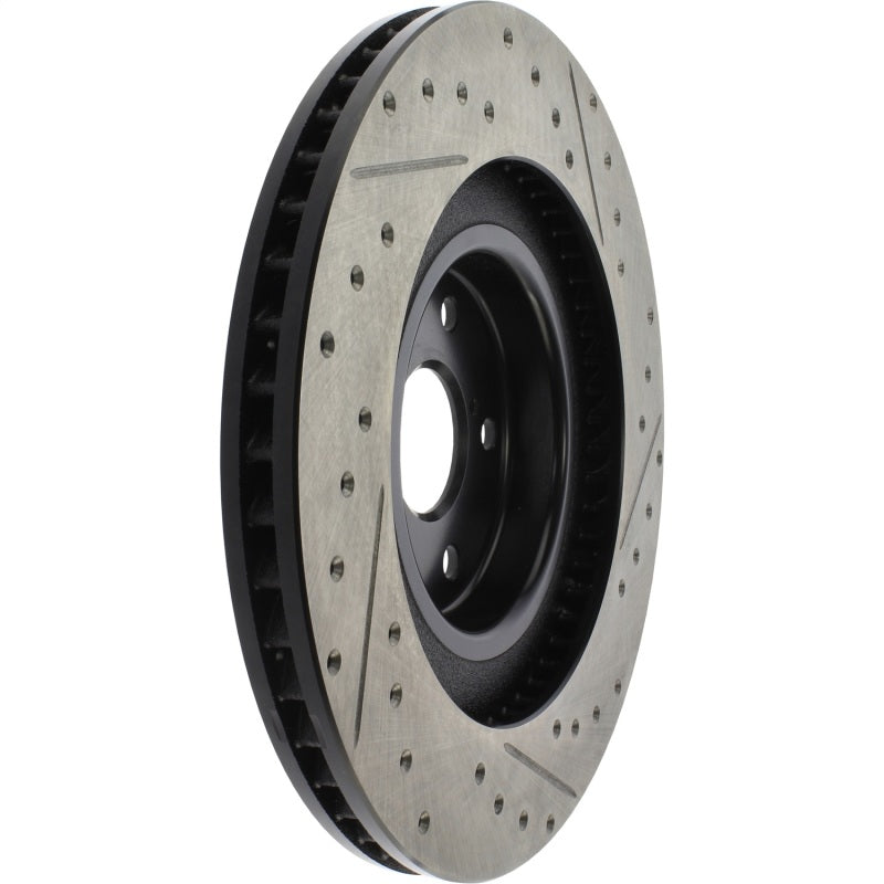 Stoptech 127.44205R 13-18 fits Lexus GS350 Slotted & Drilled Front Right Rotor