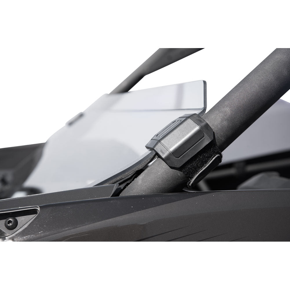Tusk 1868600001 Removable Half Windshield Clear - Scratch Resistant