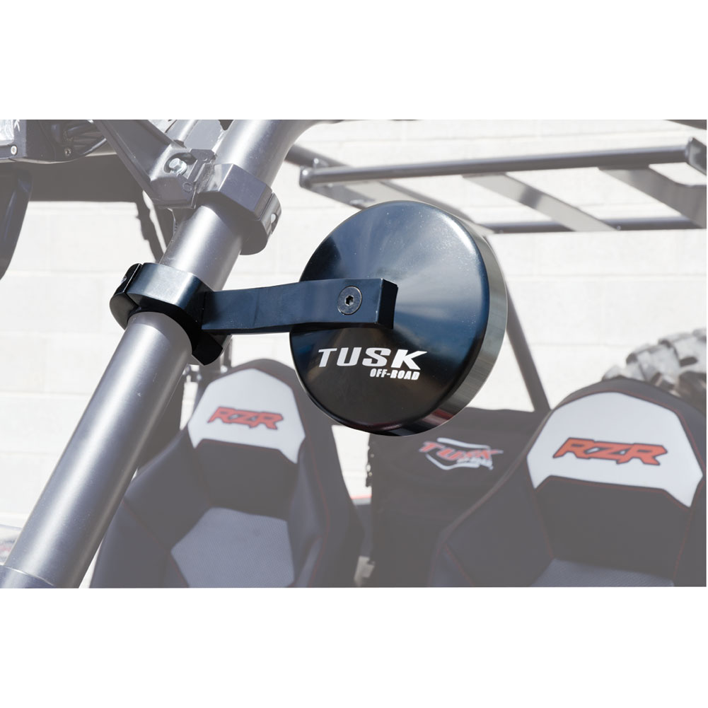 Tusk 1868840004 Alloy UTV Mirror Kit w/A-Pillar Mounts