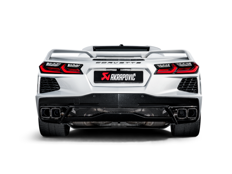 Akrapovic S-CO/TI/4 2020 fits Chevrolet Corvette Stingray (C8) OPF/GPF Slip-On L
