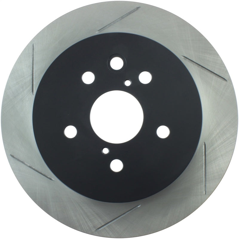 Stoptech 126.44141SR Power Slot 06-09 fits Lexus GS Series / 06-10 IS350 Rear Right Slotted Rotor