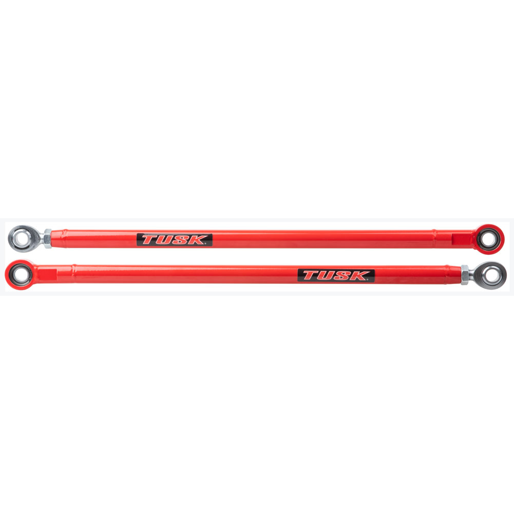Tusk 1883030014 Mohawk Extreme Duty Upper Radius Rods Red M10 Bolts