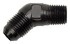 Russell 660973 Performance -10 AN to 1/2in NPT 45 Degree Flare to Pipe Adapter