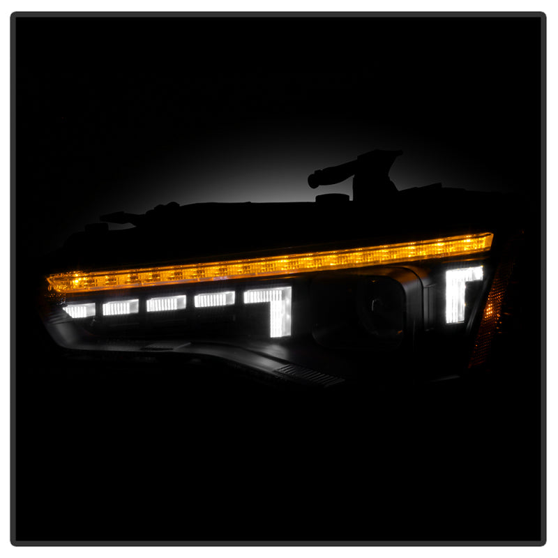 Spyder 13-17 Audi A5 HID Model Only Projector Headlights - Black (PRO-YD-AA513HIDSI-SEQGR-BK)